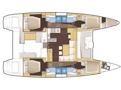 Rent a Lagoon Lagoon 450 F Lefkáda