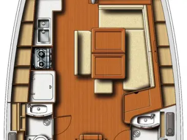 Sailboat rental with or without captain Bénéteau Alimos