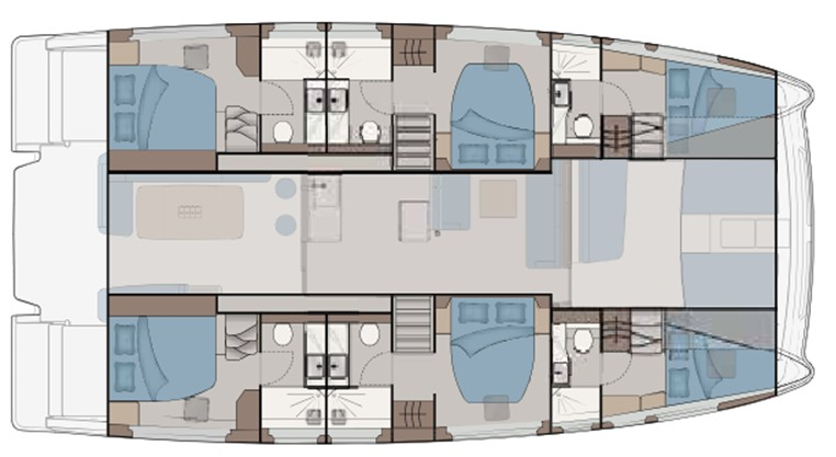Aquila Aquila 50 Sail charter bareboat or captained in  Parham Town