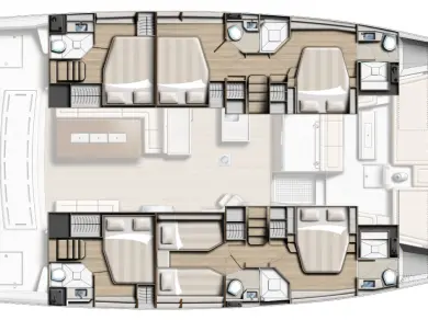 Catamaran rental with or without captain Bali Parham Town