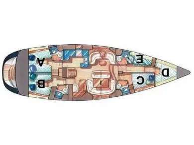 Jeanneau Sun Odyssey 54 DS charter bareboat or captained in  Gouvia