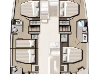 Yacht charter Saint George's cheap Bali 4.8