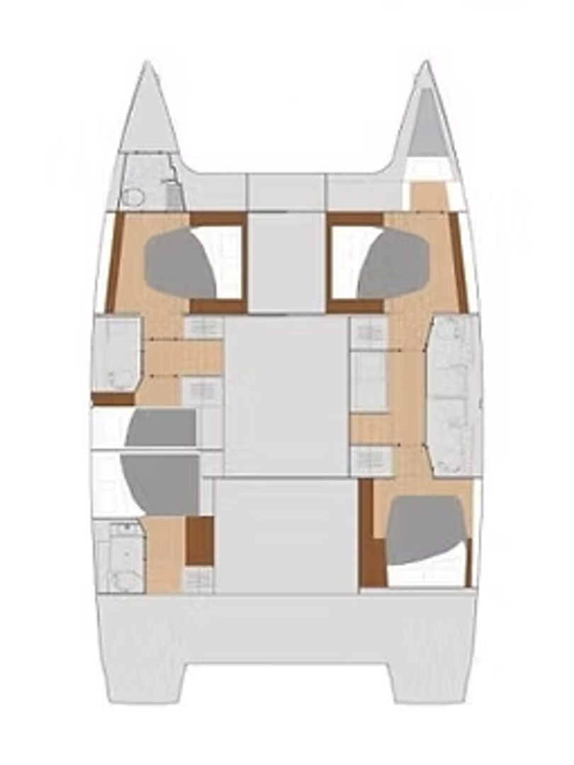 Catamaran rental with or without captain Fountaine Pajot Saint George's
