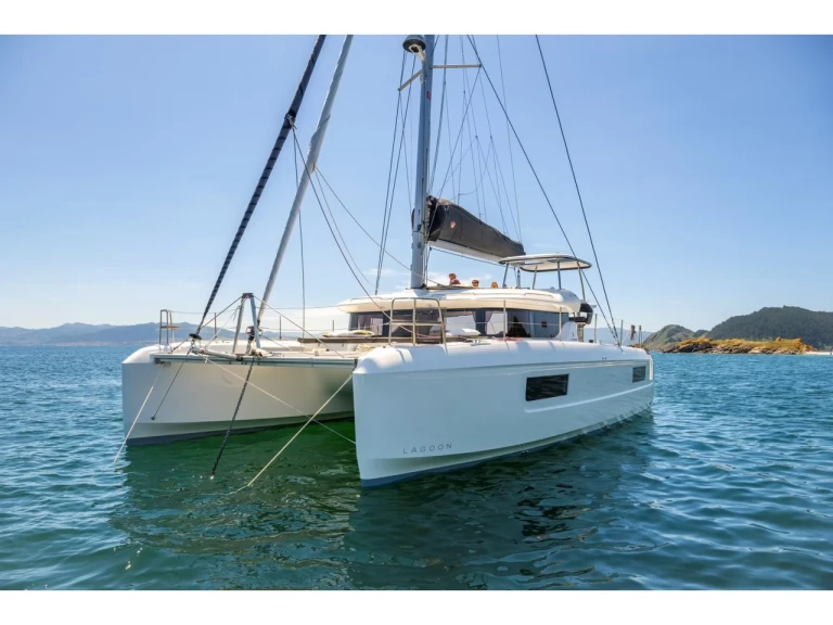 Bareboat Rental Catamaran Lagoon with a boat licence