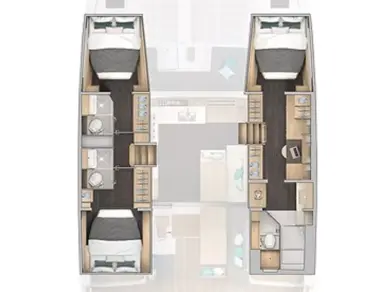 Catamaran for rent Saint George's at the best price