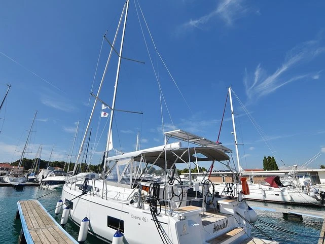 Bénéteau Oceanis 46.1 charter bareboat or captained in  Zadar
