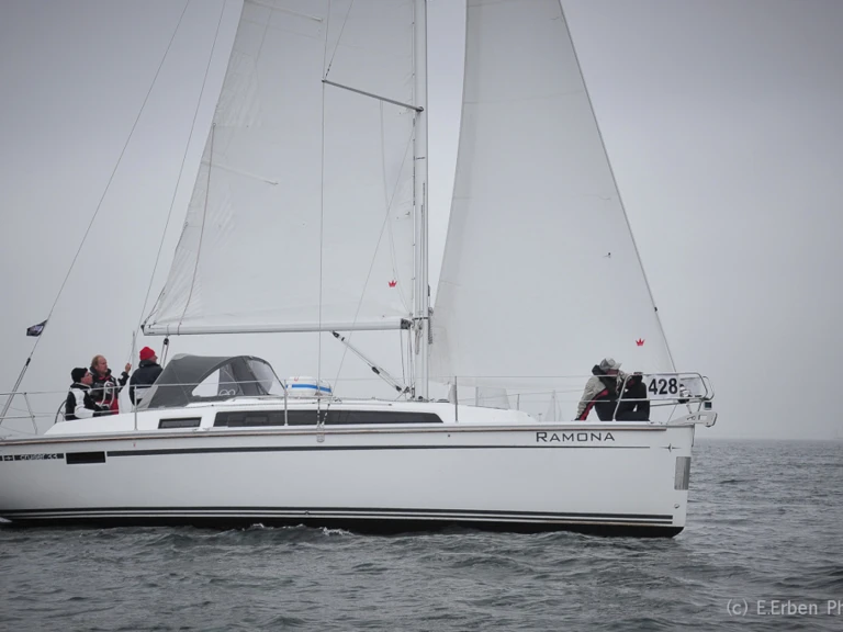 Bavaria Cruiser 33 charter bareboat or captained in  Heiligenhafen