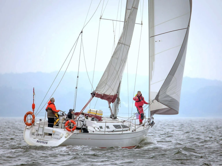 Jeanneau Sun Fast 37 charter bareboat or captained in  Flensburg