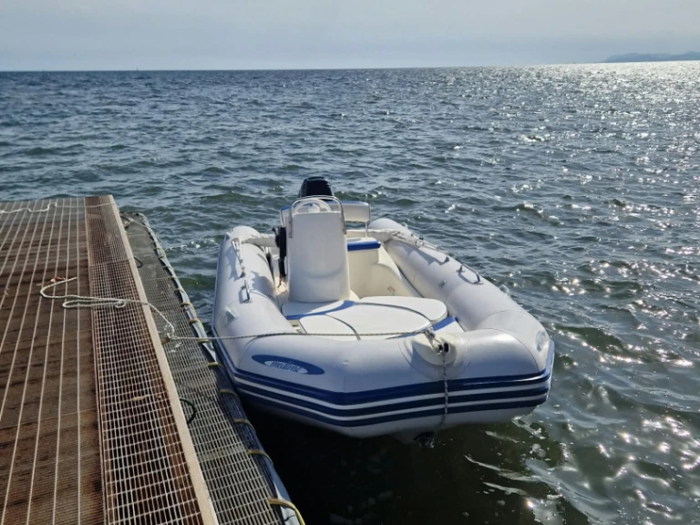 Bareboat Rental RIB Zodiac with a boat licence