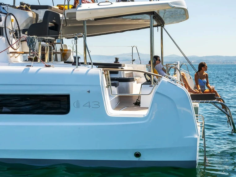 Bareboat Rental Catamaran Lagoon with a boat licence