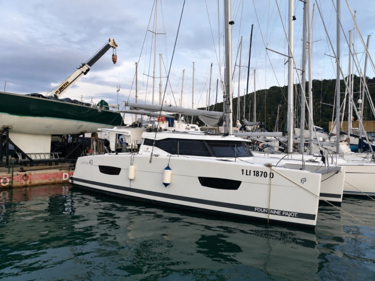 Fountaine Pajot Lucia 40 in Olbia on SamBoat