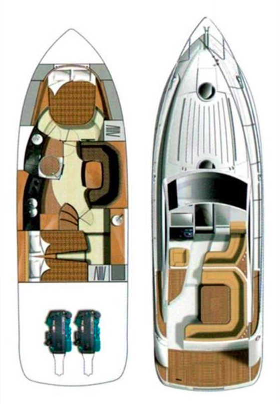 Bareboat Rental Motorboat Grginić with a boat licence