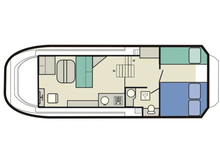 Bareboat Rental Motorboat Le Boat with a boat licence