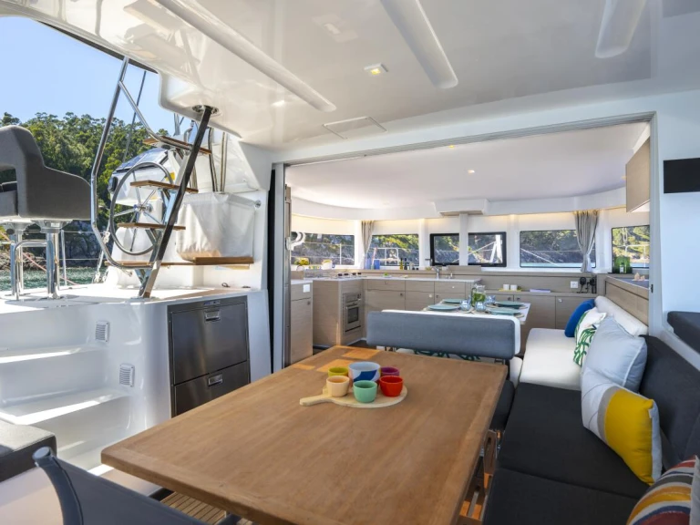 Bareboat Rental Catamaran Lagoon with a boat licence