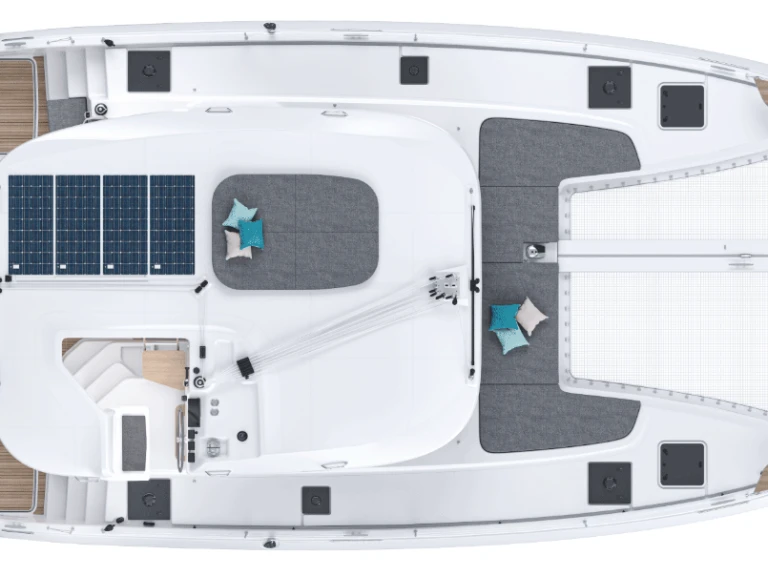 Bareboat Rental Catamaran Lagoon with a boat licence