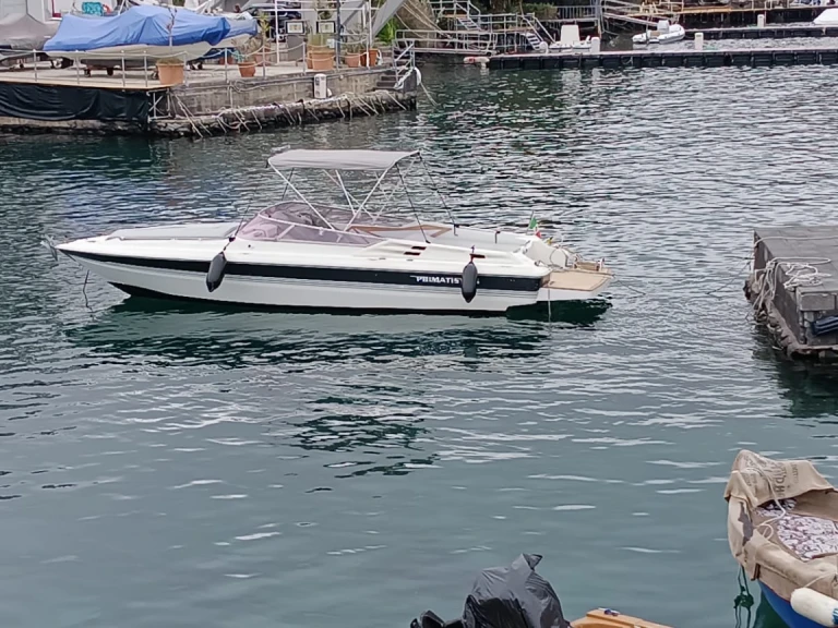 Motorboat rental with or without captain PRIMATIST By Bruno Abbate Catania