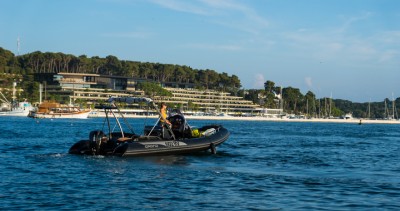Rental RIB Grand Boats with a boat licence