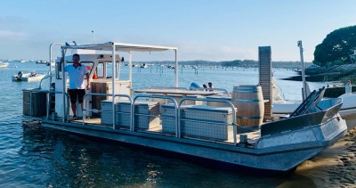 Rental Motorboat in Grand Piquey - PROTEAU BAC ALU